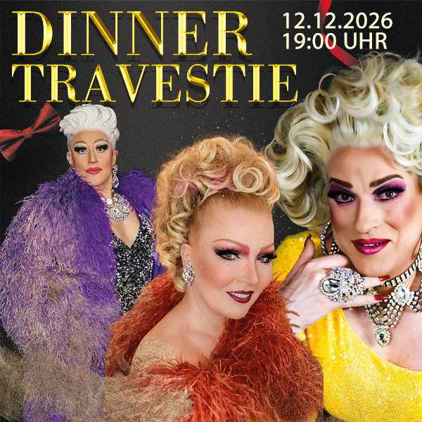 Christmas Dinner & Show am 12. Dezember 2026 im Theater Schiefe Ebene Neustrelitz